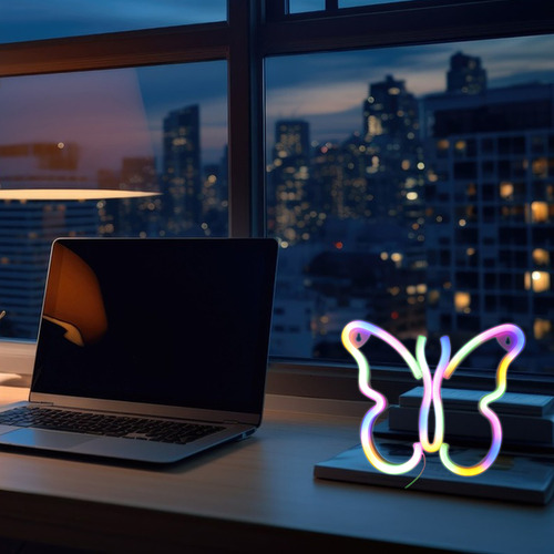 Lámpara Decorativa De Mariposas Luces Decorativas