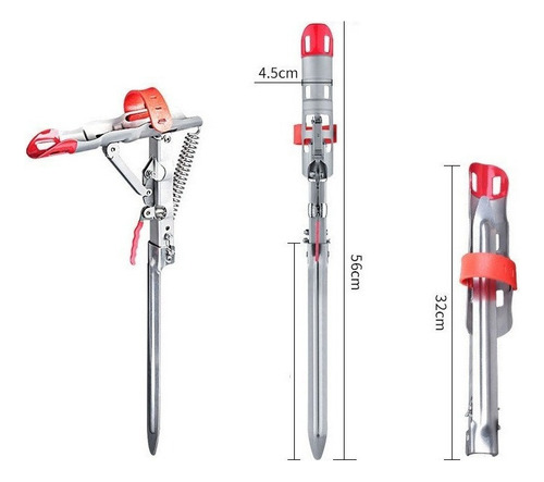 Suporte Vara Pesca Mola Automático Suporte Para Vara Pescar
