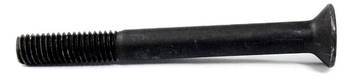 Parafuso Chato Allen M6 X 60mm Oxidado Preto - 10 Peças
