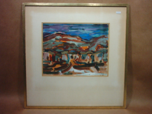 Isidro Alperte, Oleo Original Del Pintor Tandilense (Usado)