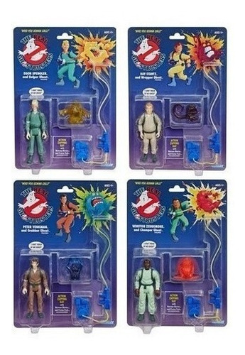 Hasbro Kenner Retro Ghostbusters Set Venkman, Egon, Ray 