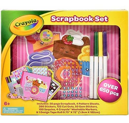 Manualidades - Crayola Scrapbook Activity Craft Kit, Juego D