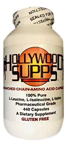 Aminoacidos Ramificados Hollywood Supps, Blanco, 1