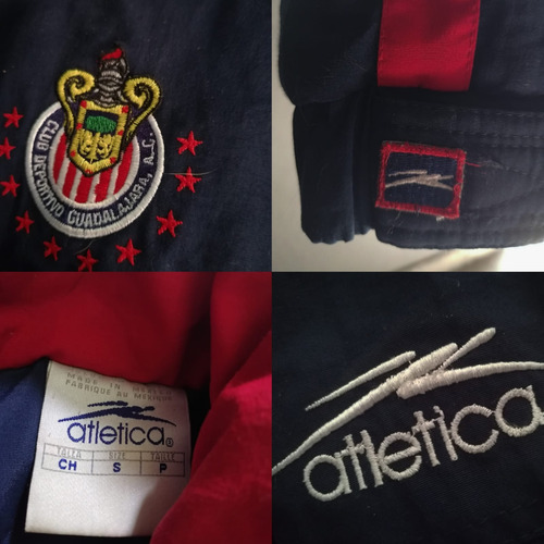 Jersey Ch Amarra Chivas 1999 Atlética Cazadora Única (Usado)
