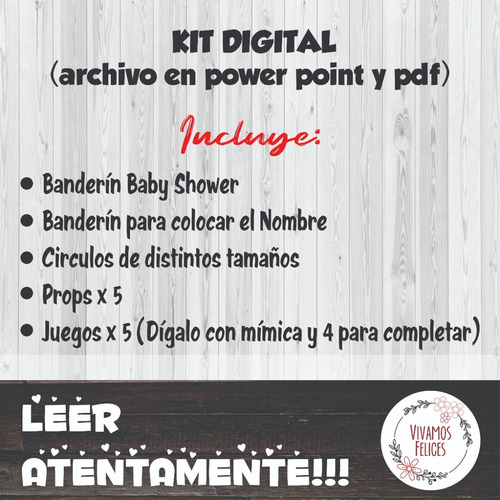 Kit Baby Shower Osita Princesa Nena Bebé