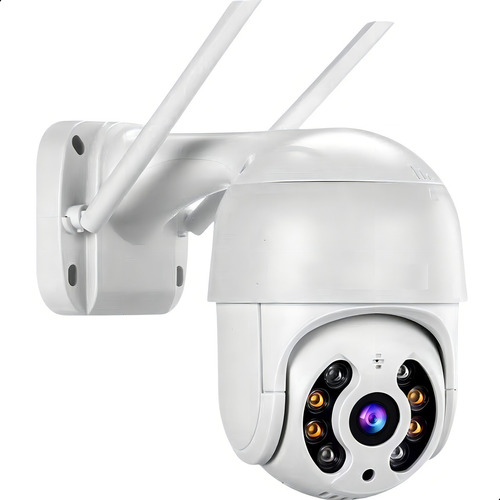 Kit 4 Câmera De Segurança Ip Wifi Icsee A8 Branca Full Hd