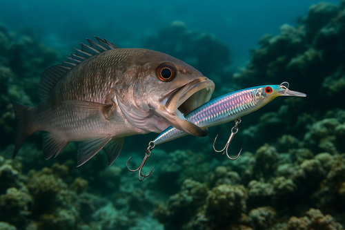 Pescafácil 3 Curricanes Minnow Laser Pesado Capturas Grandes 42 Gramos!