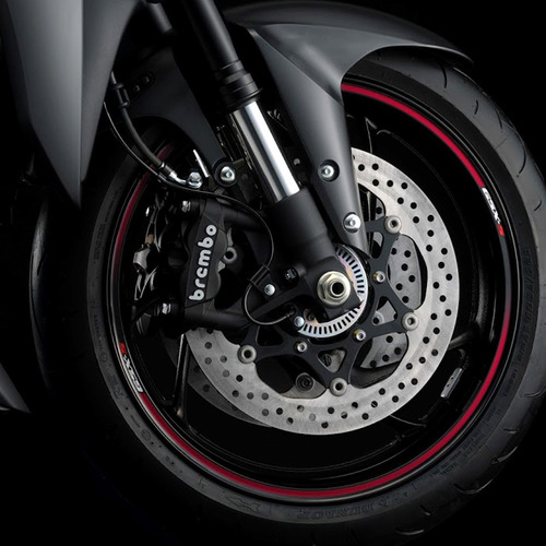 Pastilha Freio Dianteira Yamaha Mt07 Sinterizada Vermelha
