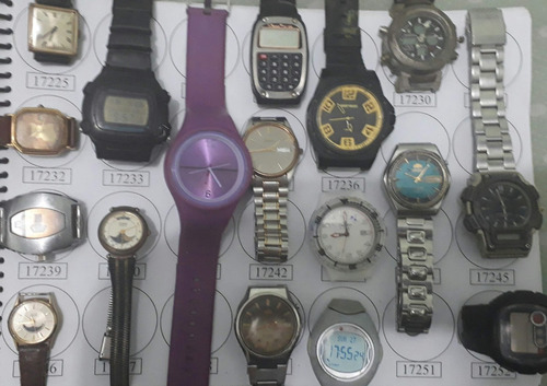 Lote 62 Sucatas Casio E Outros- Máquina Do Tempo