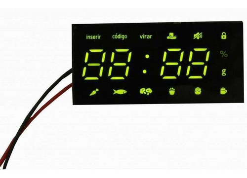 Display Para Microondas Consul Cmk38ab Mls-ml01as-0p