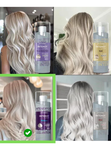 Kit 3x - Matizador De Cabelo Le Charmes 300ml Tons Diversos! Platinum