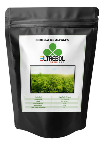Semilla De Alfalfa Española Cert. Aragón/valenciana (1 Kg)