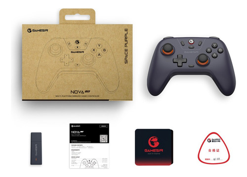 Controlador Inalámbrico Gamesir Nova Lite Para Pc/switch-pur