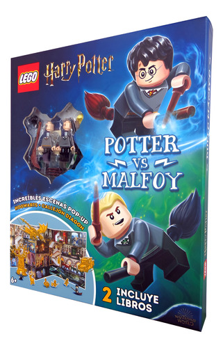 Libro Lego Duelos Mágicos Harry Potter Contra Malfoy