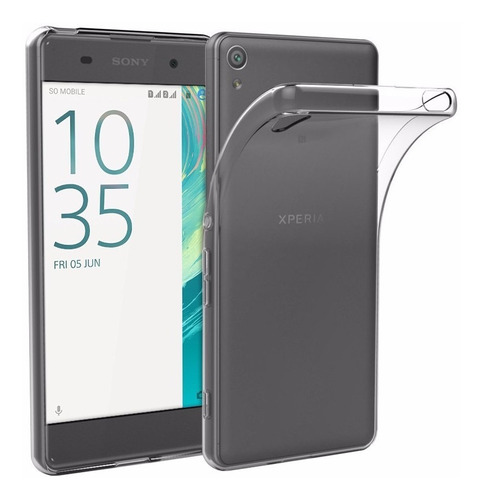 Sony Xperia Xa / Kit Protector Funda Lujo + Vidrio Templado