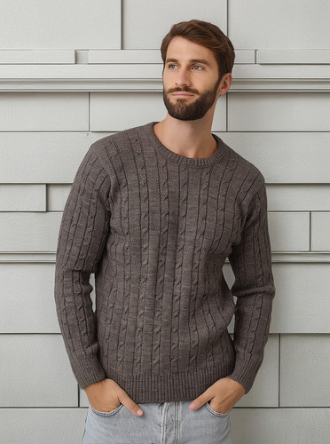 Sweater De Hombre Hilado Lana Mauro Sergio Art 238