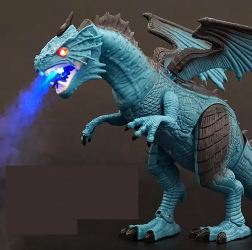 Dinosaurio Control Remoto Gran Dragon Luz Vapor Sonido