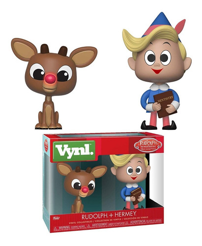 Funko Vynl: Rudolph & Hermie 