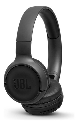 Audífonos Jbl T500 Pure Bass Sound On Ear Con Micrófono Negr