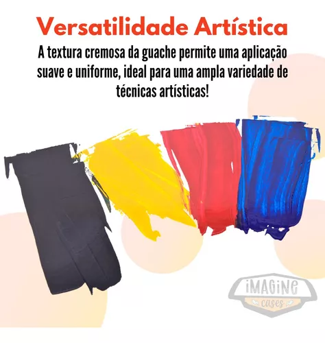 Vc gosta de pintar com tinta guache?