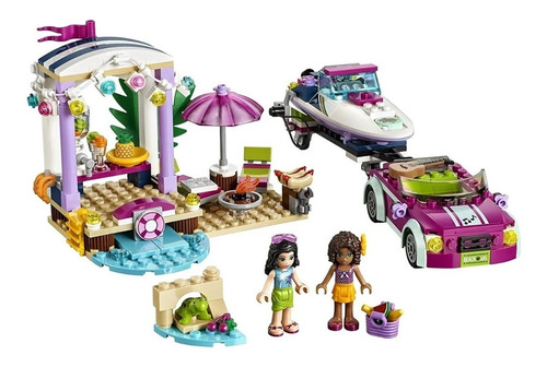 Imagen 3 de 4 de Transporte De Lancha De Andrea Lego Friends