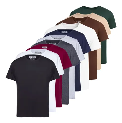 Lote Camiseta Masculina Leves Defeitos Algodão 10 Unidades