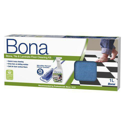 Kit Bona Limpeza De Cerâmicas Laminados E Vinílicos