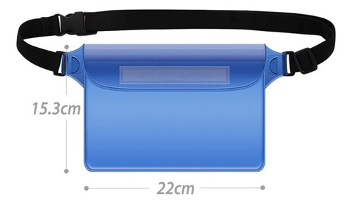 Bolsa De Cinto Impermeável Com Alça De Cintura Praia 2pcs
