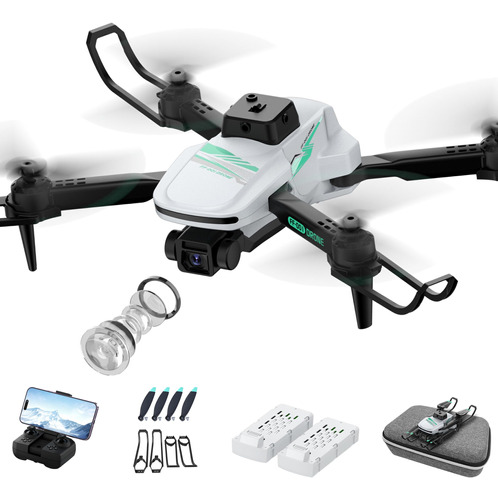Tizzytoy Drone Con Camara 4k Para Adultos, Wifi Fpv Rc Quadc