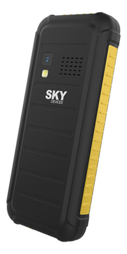 Sky Devices Sky Rock Dual SIM 32 MB yellow 32 MB RAM