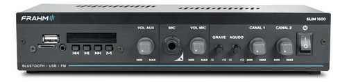 Kit Som Ambiente Slim 1000 Frahm + 12 Arandelas Jbl