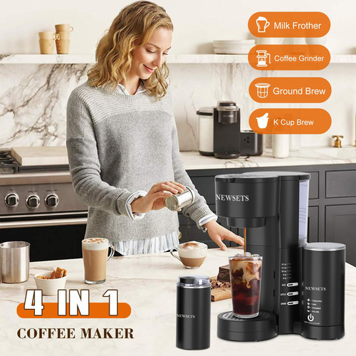 Cafetera 4 En 1 Para Tazas K Y Café Molido