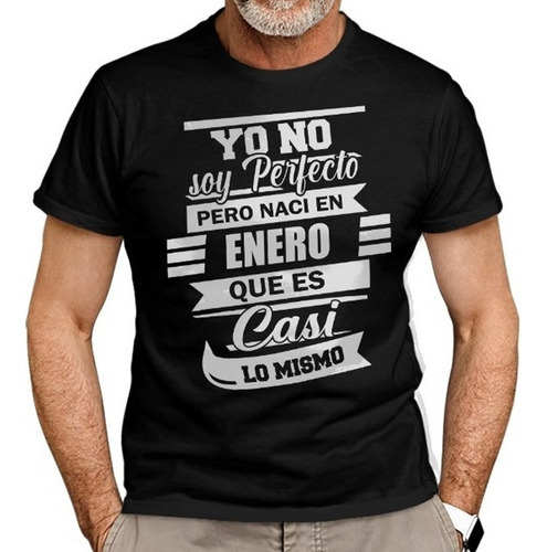 Remera Camiseta Personalizada Cumpleaños Perfección Meses