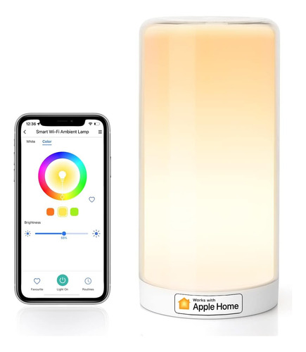 Lampara Luz Ambiental De Mesa Apple Homekit | Domótica