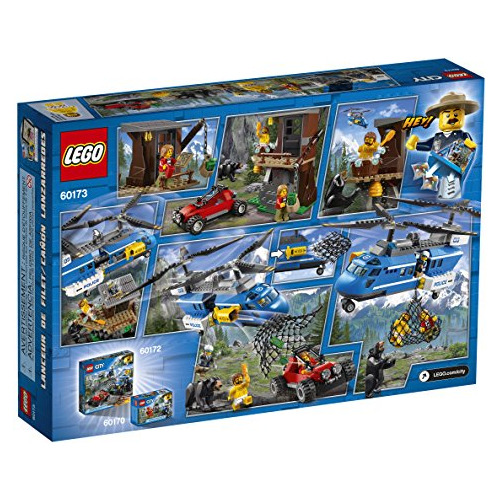 Kit De Construcción Lego City Mountain Arrest 60173 (303 Pie
