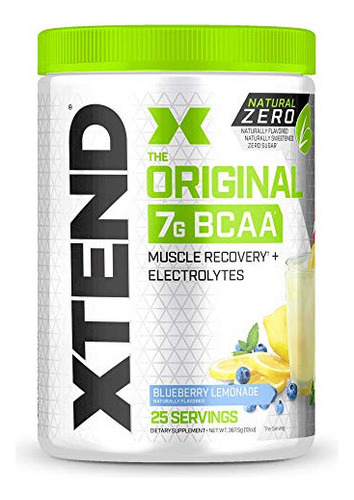 Xtend Natural Zero Bcaa En Polvo Limonada De Arándanos | Li