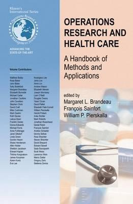 Libro Operations Research And Health Care - Margaret L. B...
