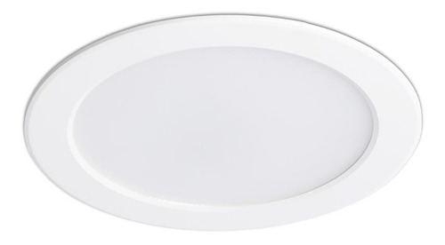 Lampara Led Panel Redondo Empotrar 6w 3000k