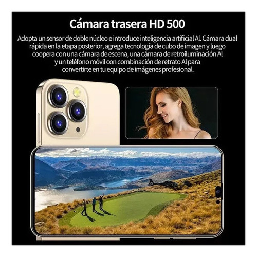 Android Mobile I14 Pro Max Pulgadas De Ram Barata De 1 Gb Y