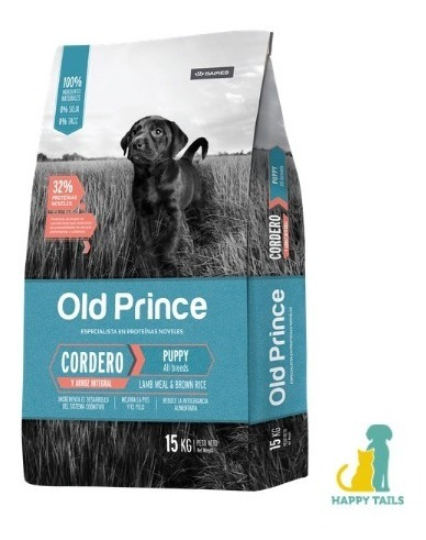 Old Prince Cordero Puppy X 15 Kg + Envio Gratis Todo El Pais