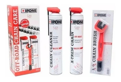 Kit Moto Cadena Ipone Chain Road Care 750ml Devotobikes