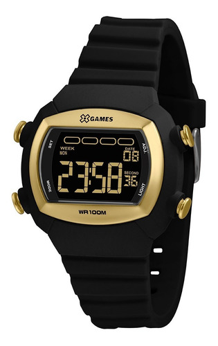 Relogio Masculino X-games Xlppd052 Pxpx Digital Retangular