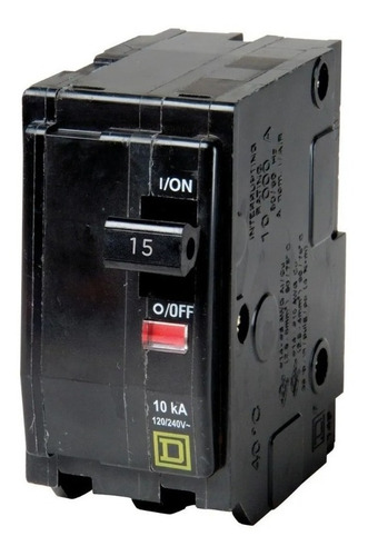Pastilla Sqd 220x15 Amps - Qo215 - Sqd