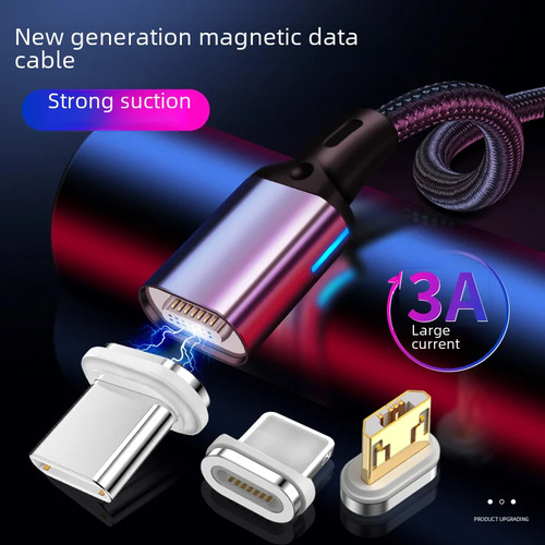 Cable Magnético De Datos Rui Ran De 1 M De Un Solo Cabezal Q