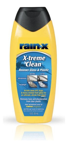 Rain-x X-treme Clean Vidrios & Plásticos 354 Cc