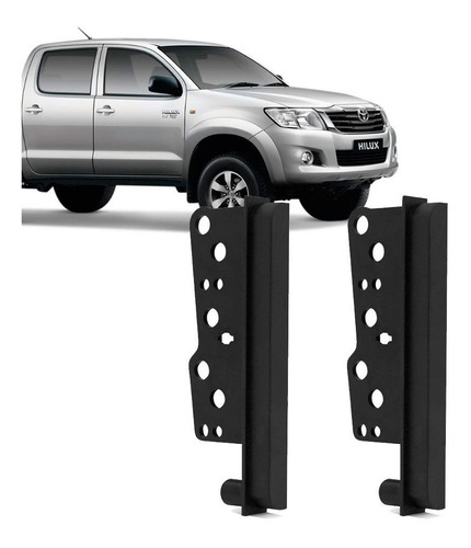 Moldura Painel 2 Din Corolla 2003 A 2007 Hilux 2005 A 2011