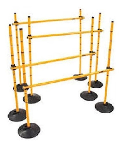 Imagen 2 de 2 de 6 Vallas Regulables Con Base De Goma (oferta)