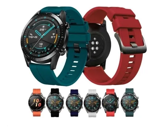 Correa de silicona para Huawei Watch GT 3 46mm/GT Runner Accesorios de  correa de repuesto