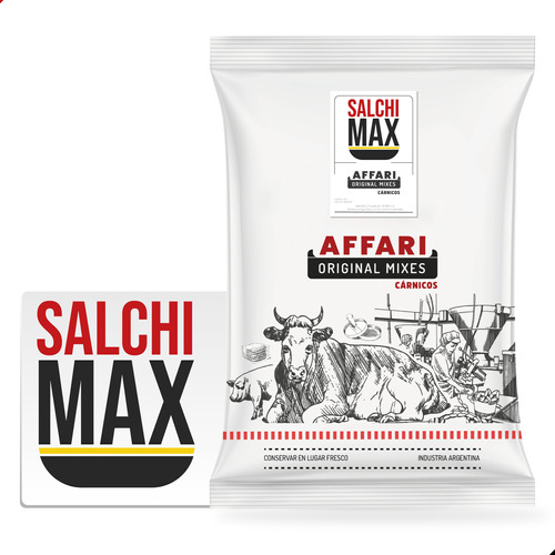 Integral Salchicha Salchimax X 1kg Rinde Mas No Achica 