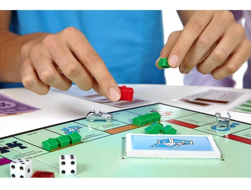 Monopoly Juego De Mesa Clásico Piezas Metálicas Hasbro